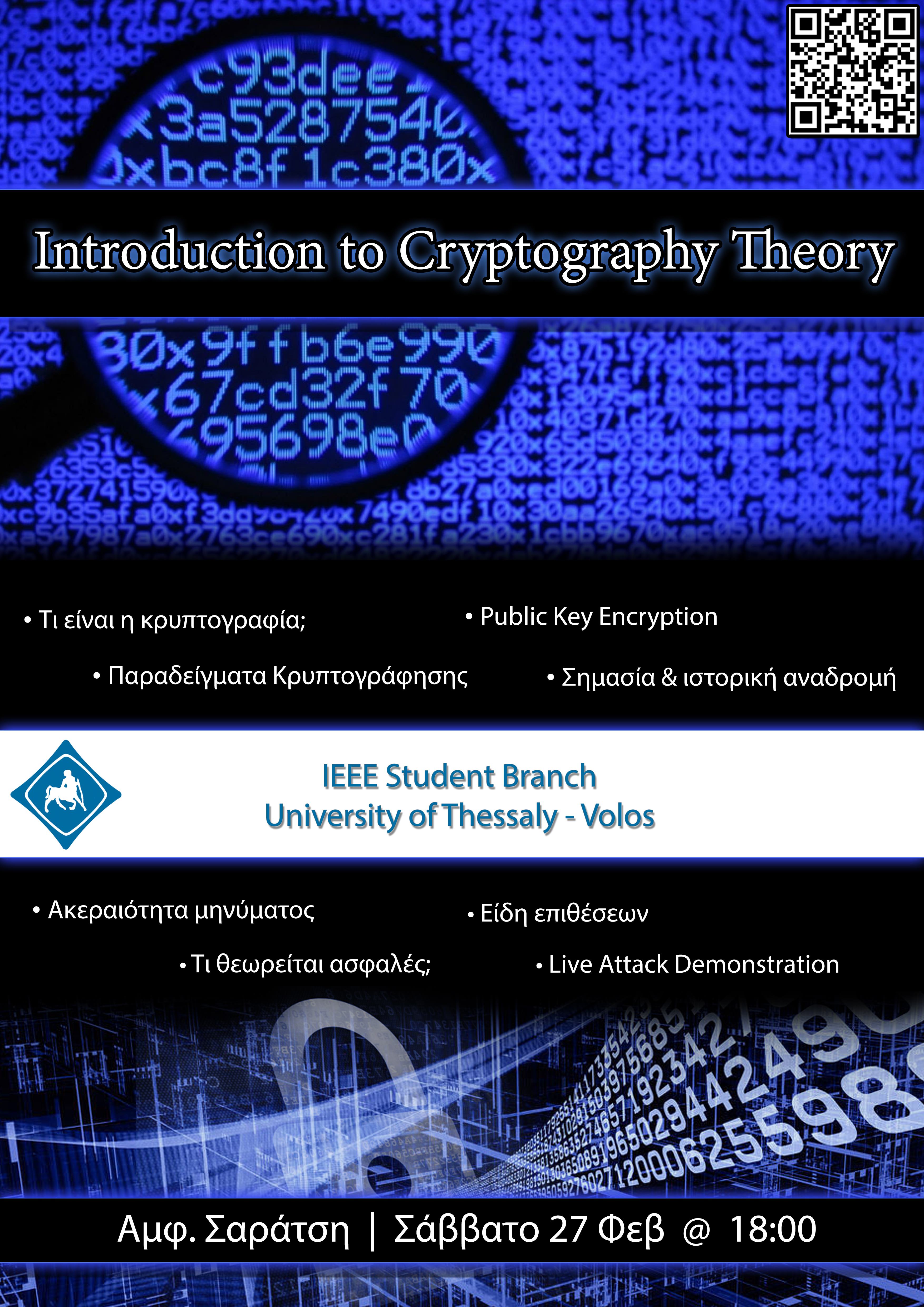 Introduction to Cryptography Theory